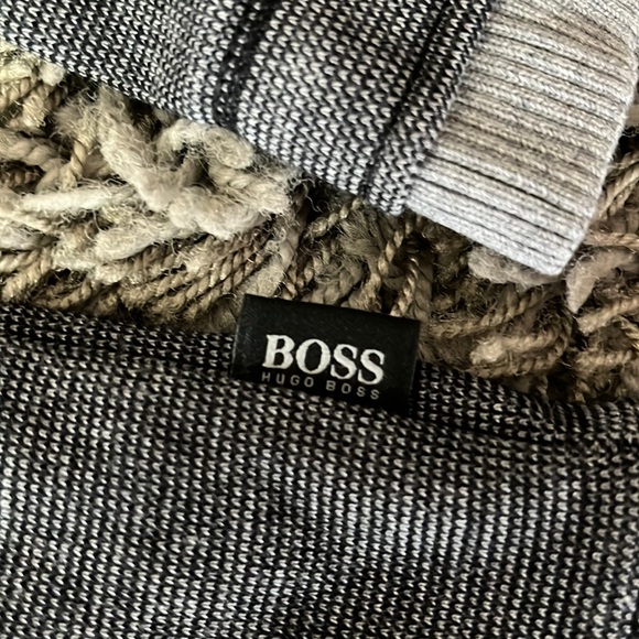 Hugo Boss Quarter Button Up Sweater - Picture 4 of 6